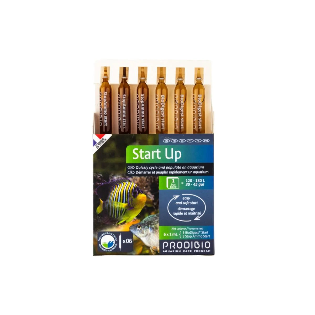 Prodibio Start Up – Kit de Ciclado Rápido para Acuarios