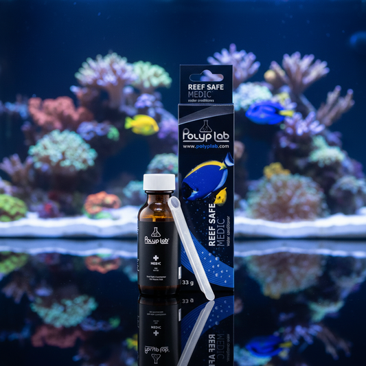 Polyplab Medic – Tratamiento Reef Safe para Parásitos (Ich y Velvet)