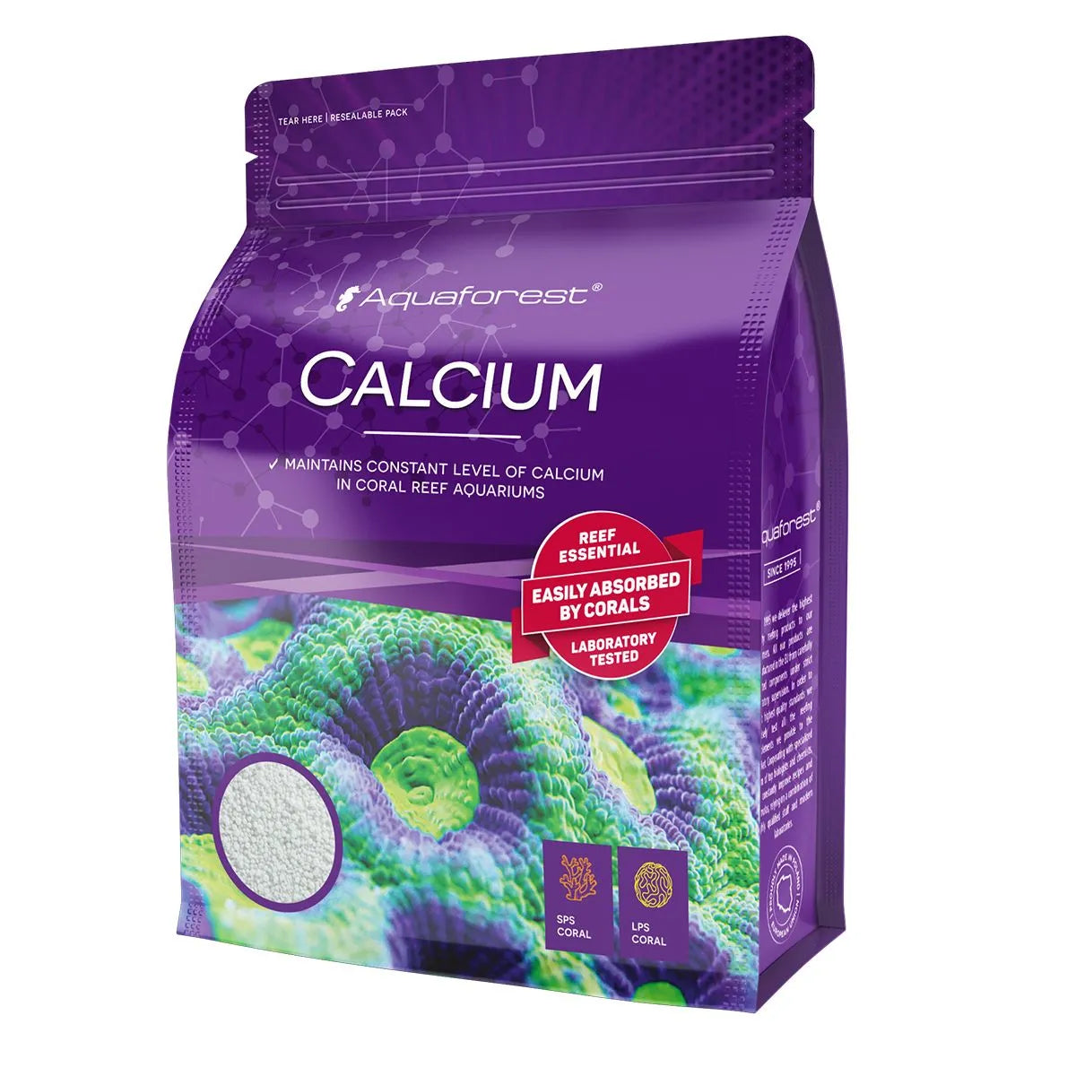 Aquaforest Calcium Dry – Suplemento en Polvo para Calcio Marino