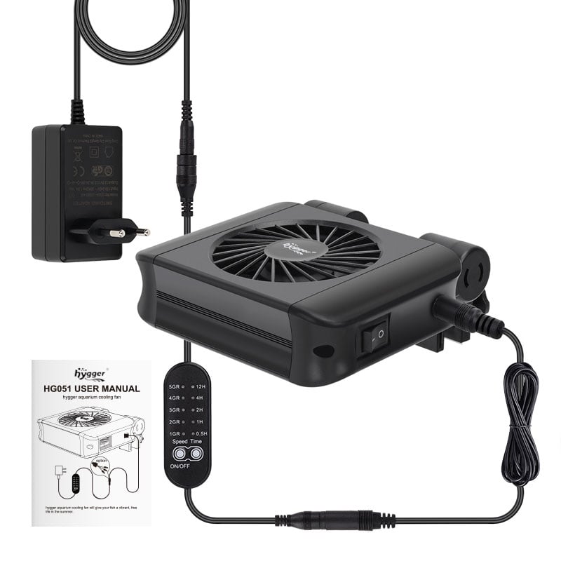 Ventilador Enfriador para Acuario Hygger (HG051)