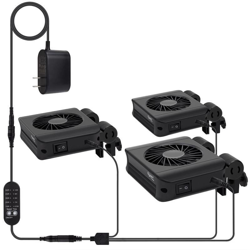 Ventilador Enfriador para Acuario Hygger (HG051)