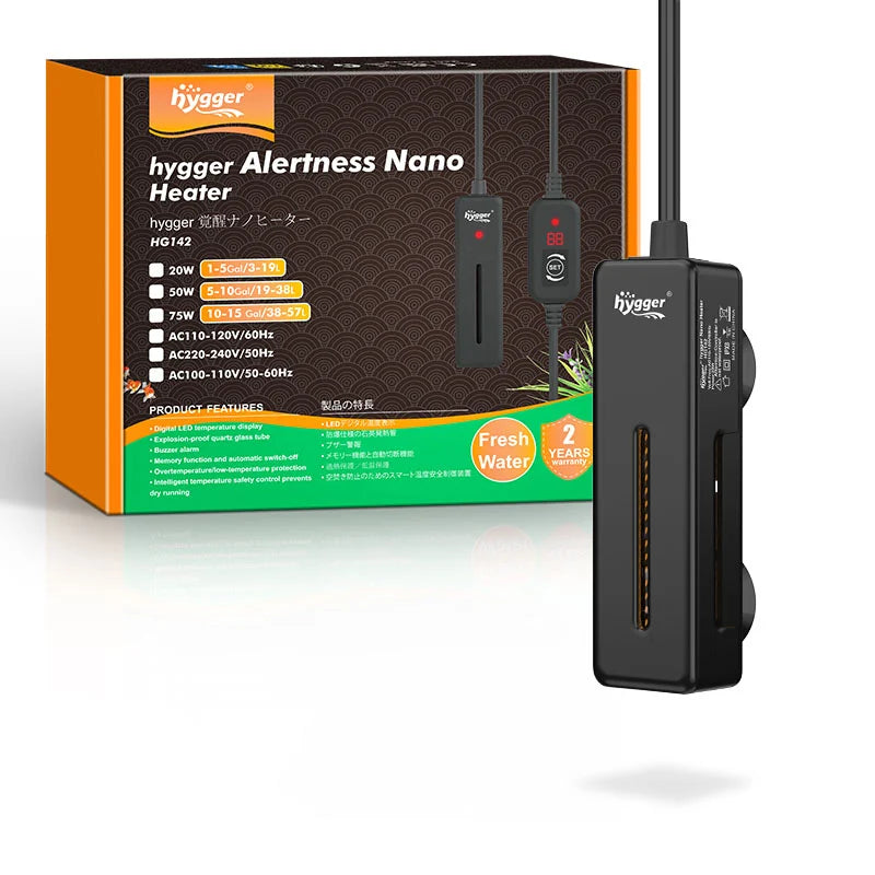 Calentador Nano Hygger Alertness (HG142)