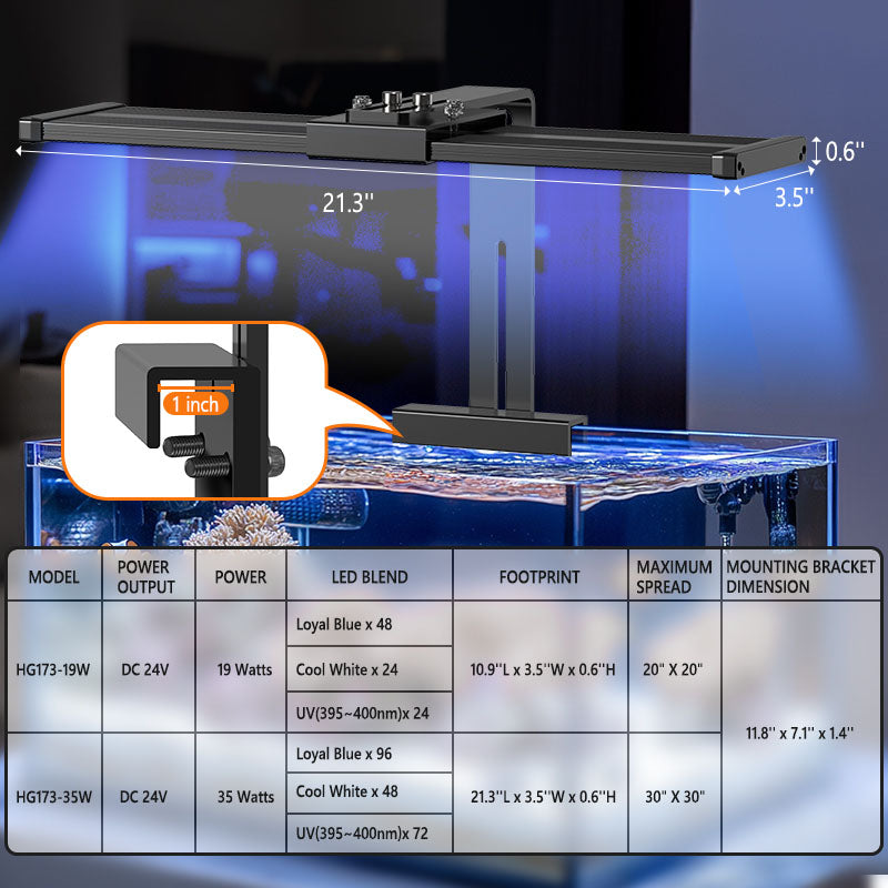 Hygger Marine One Coral Reef Light