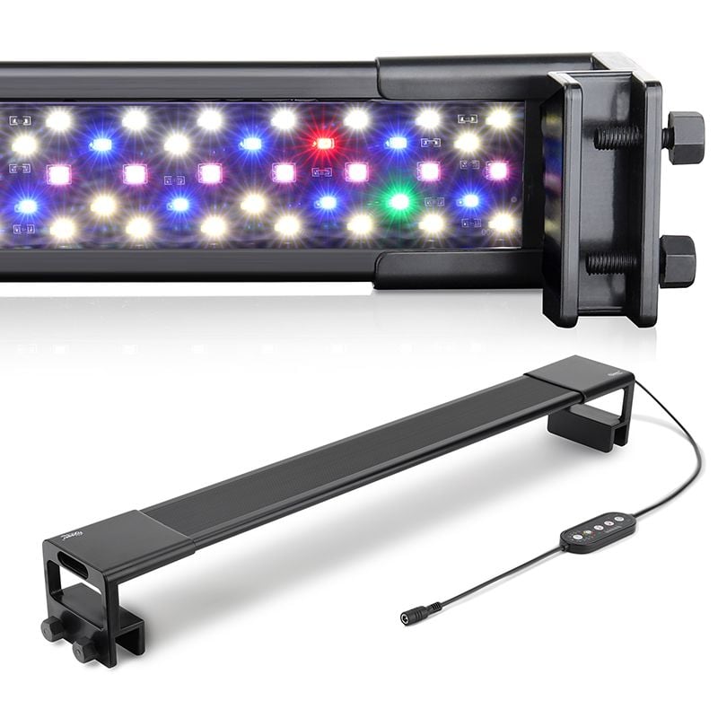 Luz LED para Acuarios Plantados Hygger HG076 – Espectro Completo con timer