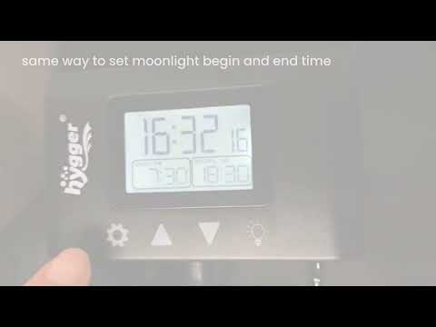 Luz LED para Acuarios Plantados Hygger HG957 – Iluminación de Alto Rendimiento con Temporizador