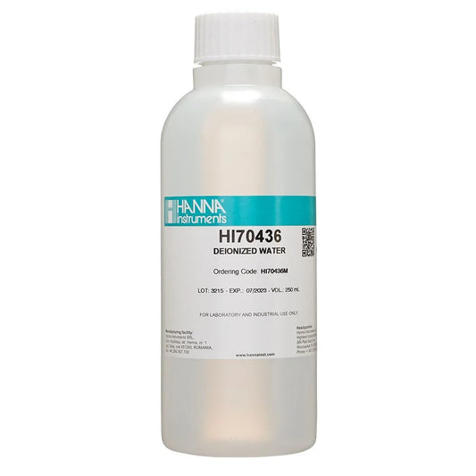 Hanna Agua Desionizada Ultra Pura (HI70436M) – 230 ml