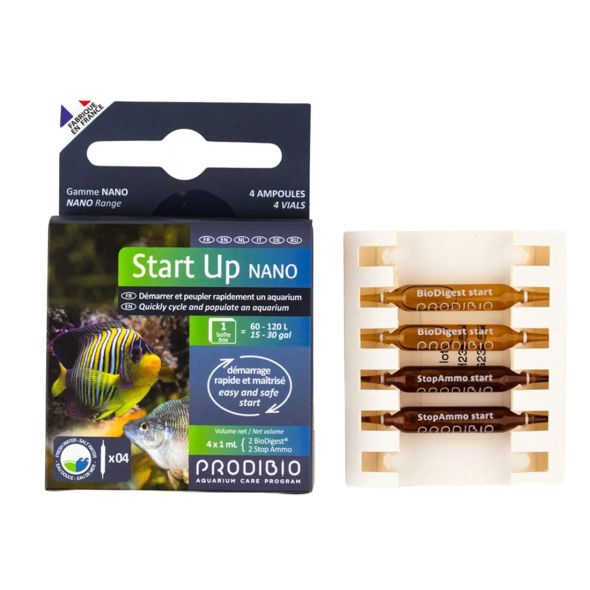 Prodibio Start Up – Kit de Ciclado Rápido para Acuarios