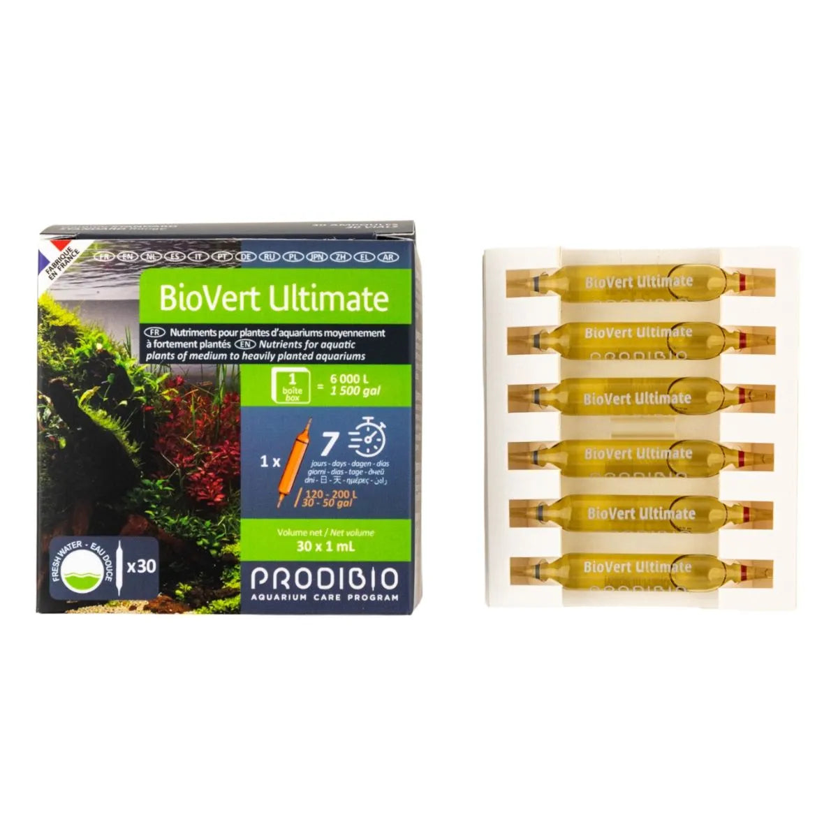 Prodibio BioVert Ultimate – Suplemento para Crecimiento Excepcional de Plantas Acuáticas