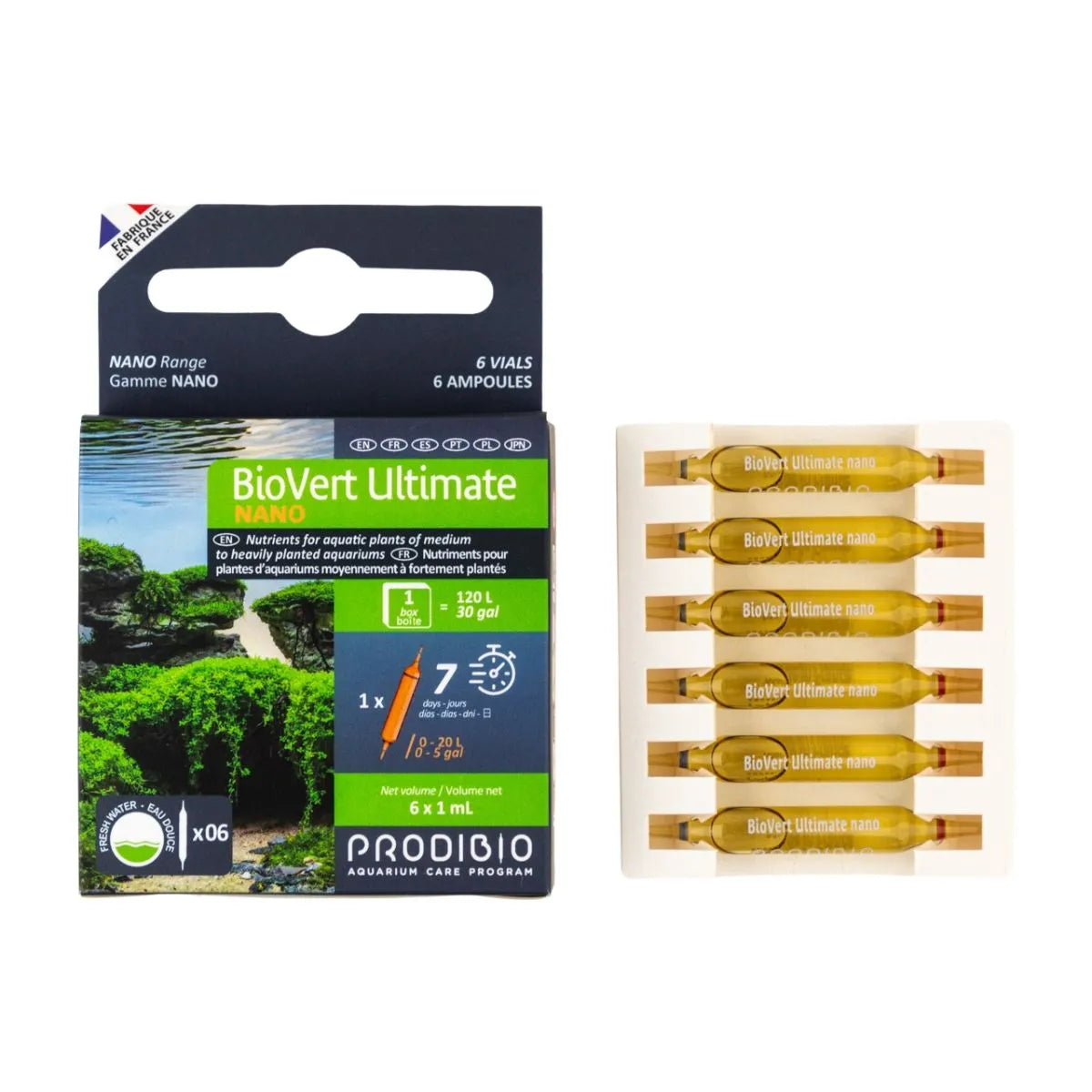 Prodibio BioVert Ultimate – Suplemento para Crecimiento Excepcional de Plantas Acuáticas