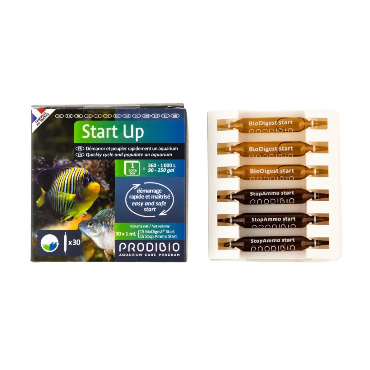 Prodibio Start Up – Kit de Ciclado Rápido para Acuarios
