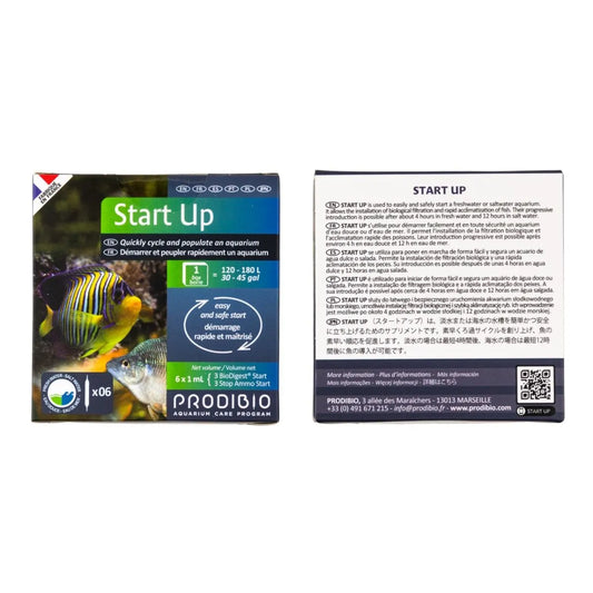 Prodibio Start Up – Kit de Ciclado Rápido para Acuarios