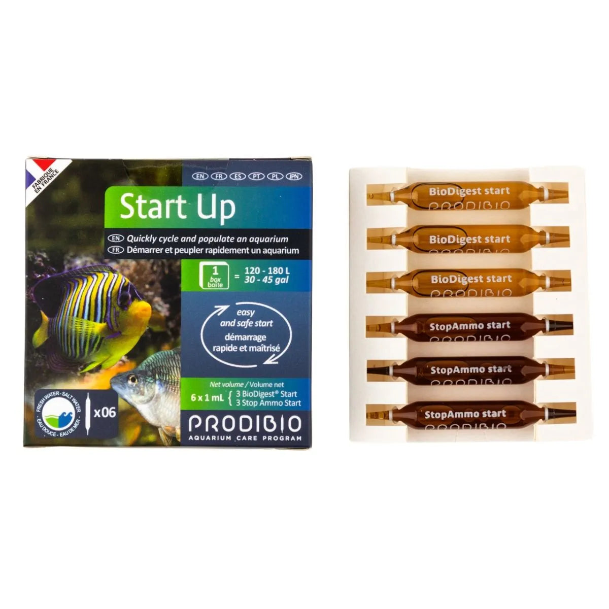 Prodibio Start Up – Kit de Ciclado Rápido para Acuarios