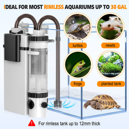 Filtro Colgante (Backpack) Hygger para Acuario (HG150)