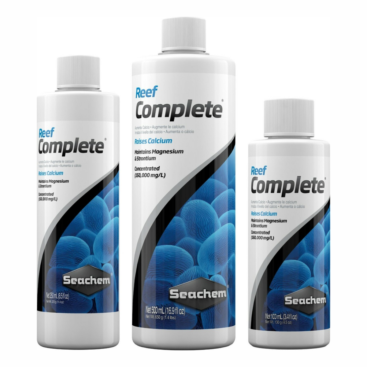 Seachem Reef Complete – Suplemento premium de calcio para acuarios de arrecife