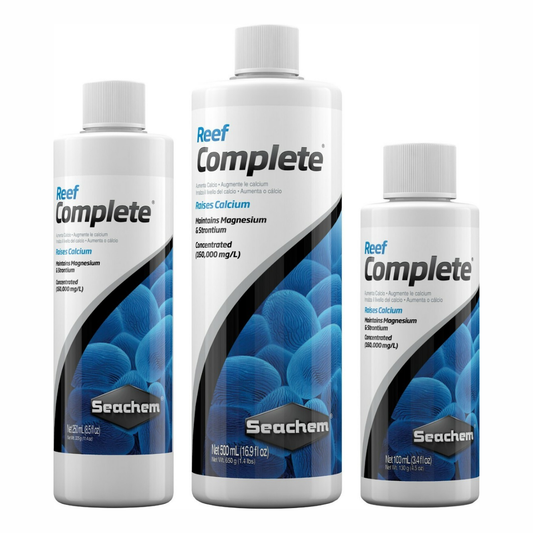 Seachem Reef Complete – Suplemento premium de calcio para acuarios de arrecife