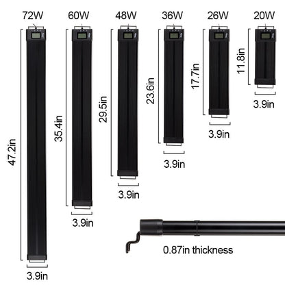 Luz LED para Acuarios Plantados Hygger HG957 – Iluminación de Alto Rendimiento con Temporizador