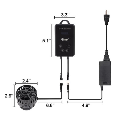 Bomba de Olas Mini DC Hygger (HG951)