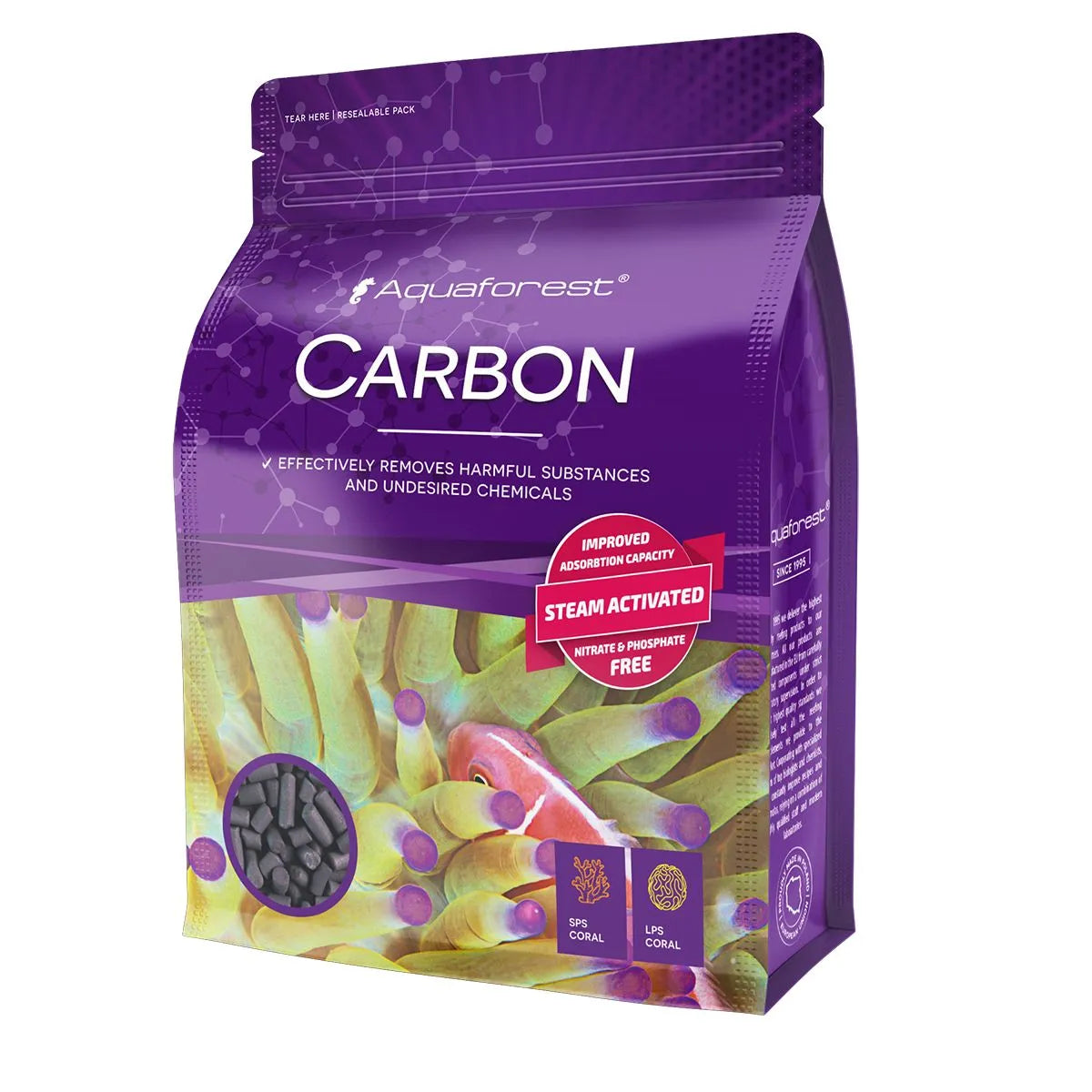 Aquaforest Carbon – Carbón Activado Premium