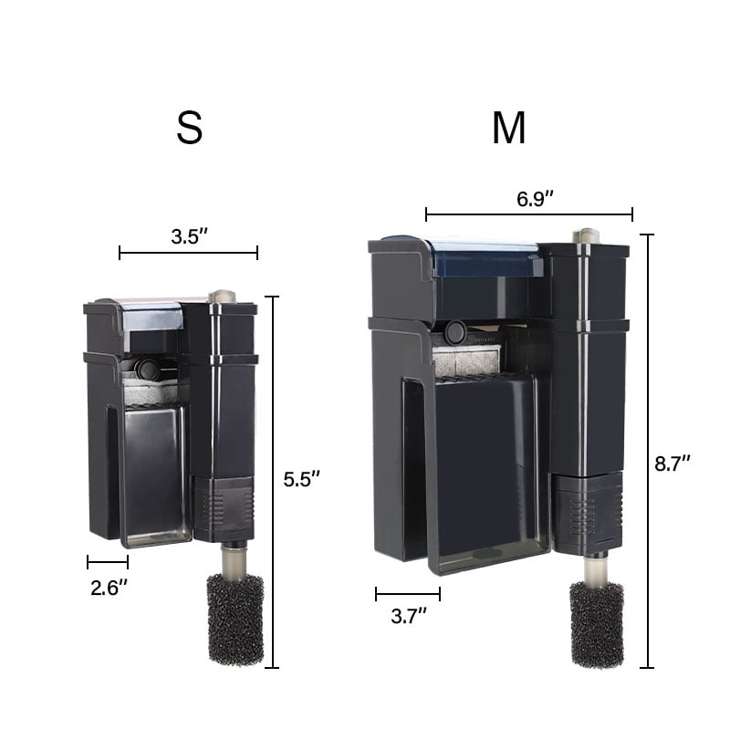 Filtro Colgante cristal Hygger para Acuario (HG099)