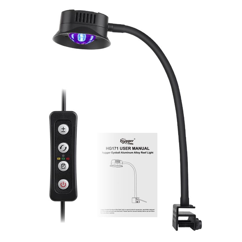 Hygger Eyeball Aluminum‑Alloy Reef Light (HG171 – 36 W)