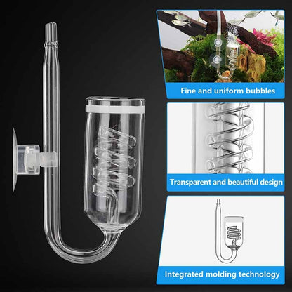 Difusor Espiral de CO₂ Hygger (HC015)