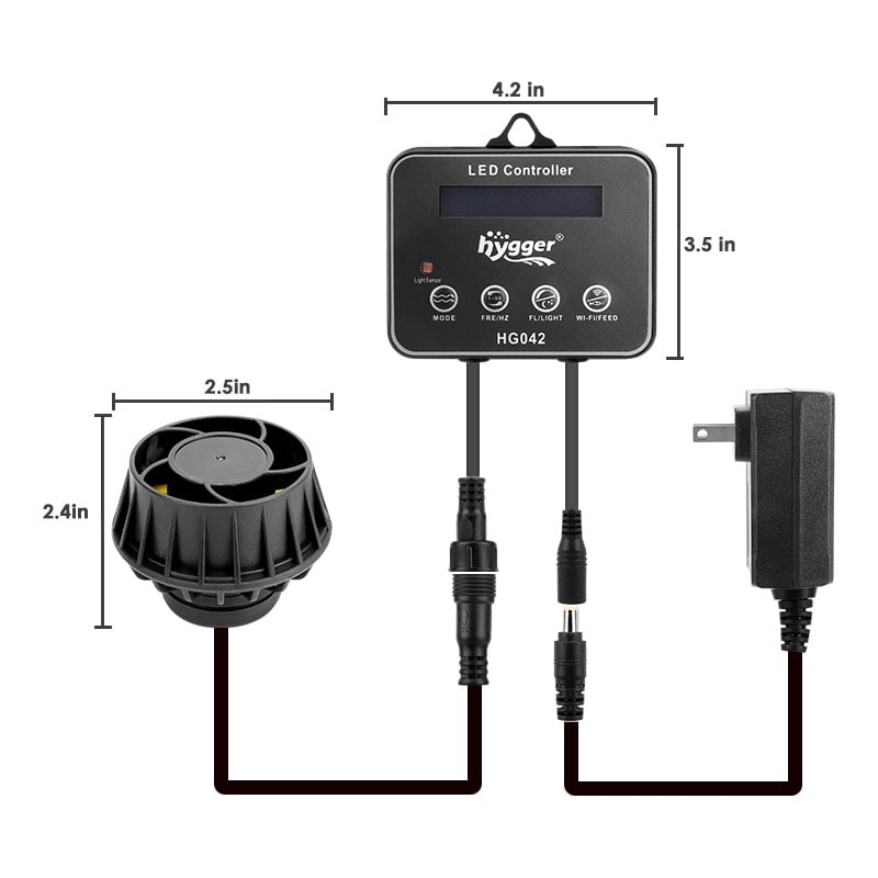 Bomba de Olas Inverter Hygger (HG042)