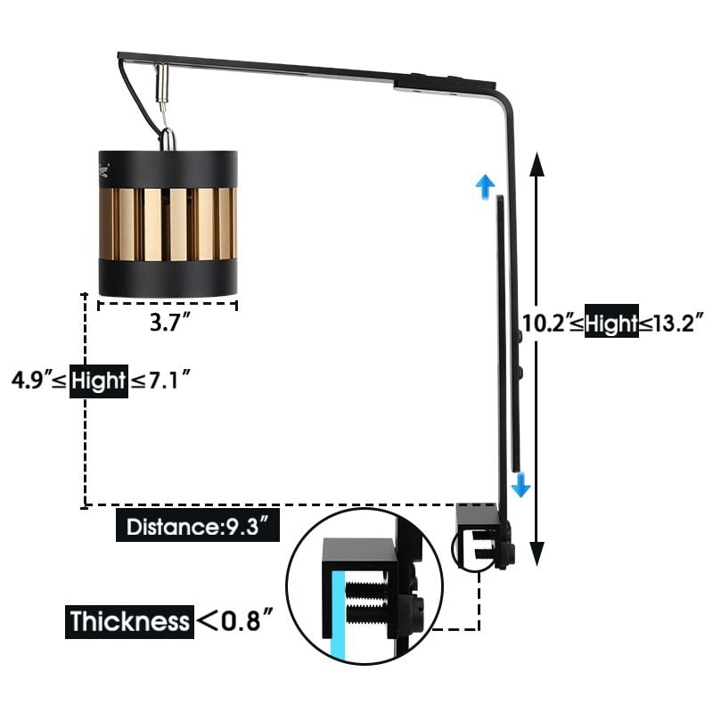 Hygger Saltwater Aquarium Light (HG107 – 50 W)